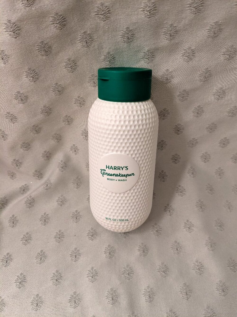 New!  Harry's Greenskeeper Body Wash  18 Fluid Ounces   Fresh Green Scent